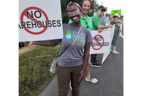 Image of Clean Water Action's Warehouse Organizer Tolani Taylor
