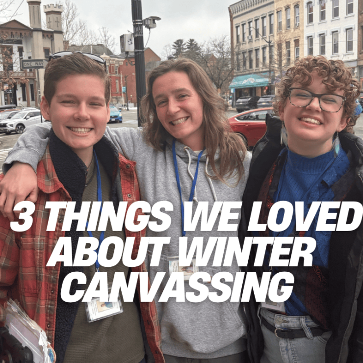 Canvassers from Clean Water Action