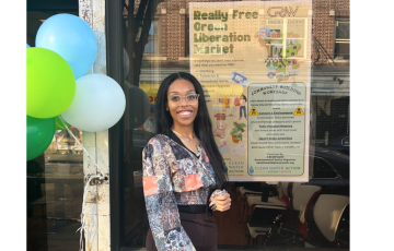 Clean Water Action EJ Organizer X Braithwaite at Really Free Green Liberation Market