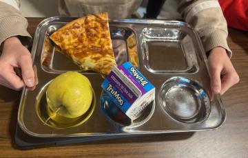 Daniel is hard at work as always with the support of his Job coach Michelle from ProAbility. Daniel has done an amazing job rolling out the new trays at both Brown and Ferri! - Michelle Dellamorte with ProAbility 