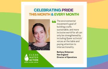 Pride Month Blog graphic w/photo of Bethany Dickerson and quote