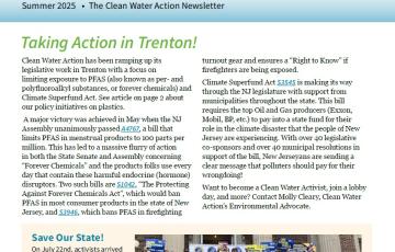 cover image for new jersey currents newsletter - summer 2025