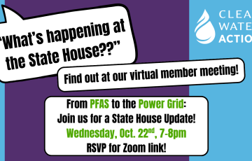 Graphic design for From PFAS to the Power Grid: MA State House Update!
