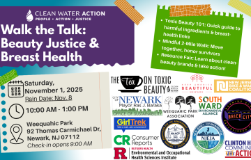 Graphic for event: Walk the Talk: Beauty Justice + Breast Health