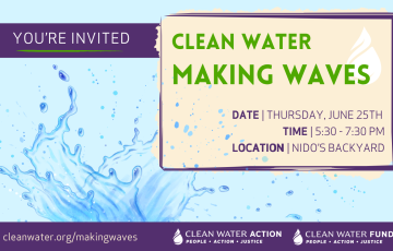 Clean Water Making Waves