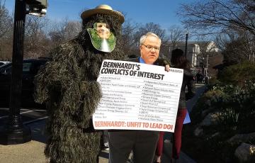 Swampy and Bernhardt