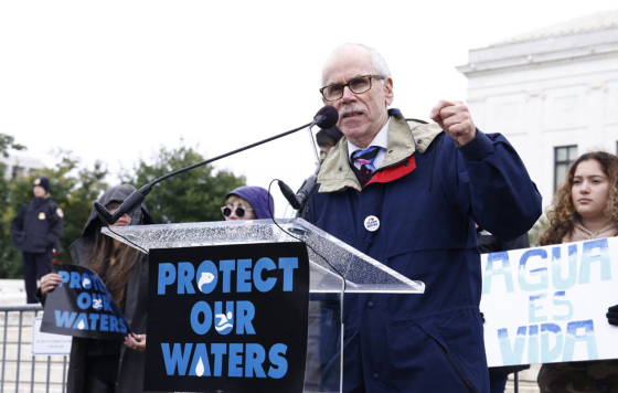 Bob Wendelgass on steps of Supreme Court