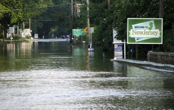 New Jersey Flood Columbia