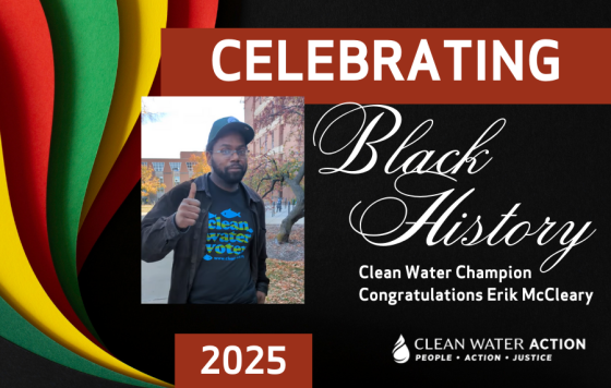 Erik McCleary - Black History Clean Water Champion