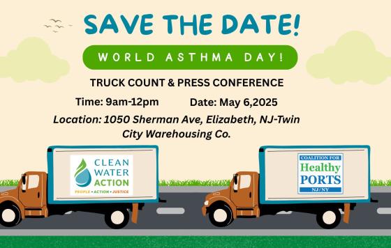 world asthma day save the date in NJ