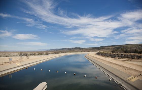 Aqueduct in California. Photo credit: AbbieImages / IStock