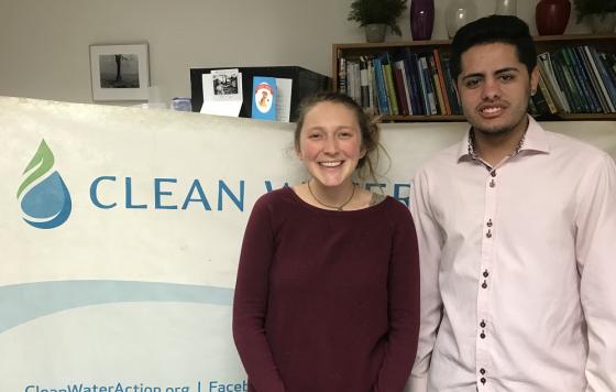 Ian and Tova, Massachusetts 2018 Interns