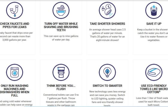 Powder Room tips graphic