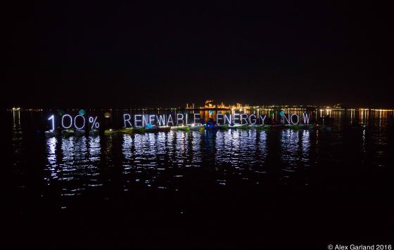 Renewable Energy Now! Photo credit: Alex Garland, 2016