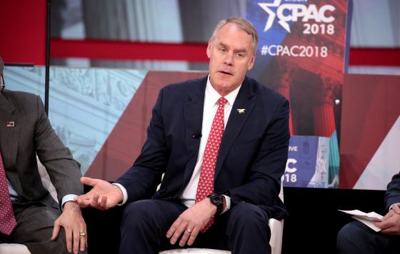 Ryan Zinke / photo: flickr.com/gageskidmore cc