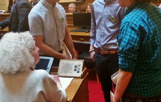 RhodeIsland_Canvass_Lobby_Photo by Dave Gerraughty
