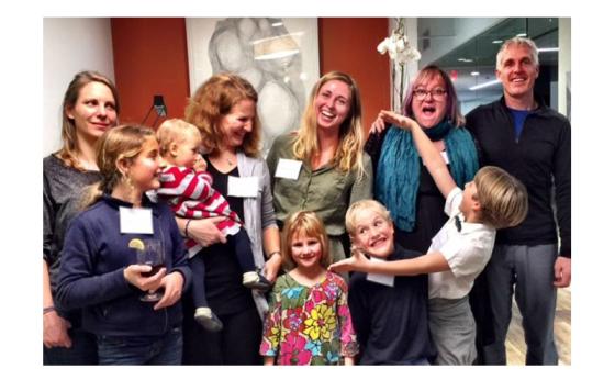 Cindy, Amanda, and the Schroerers